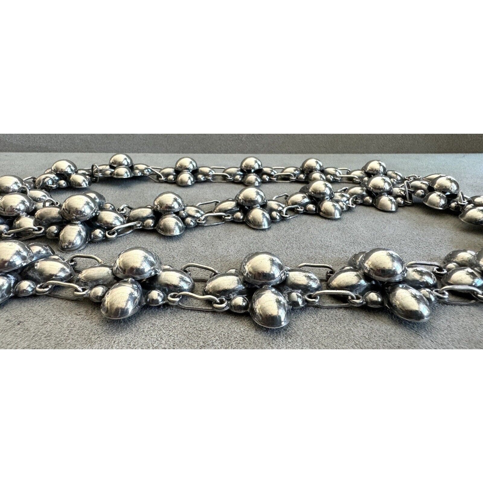 Custom PAT AREIAS Artisan Sterling Silver Adjustable Link 
