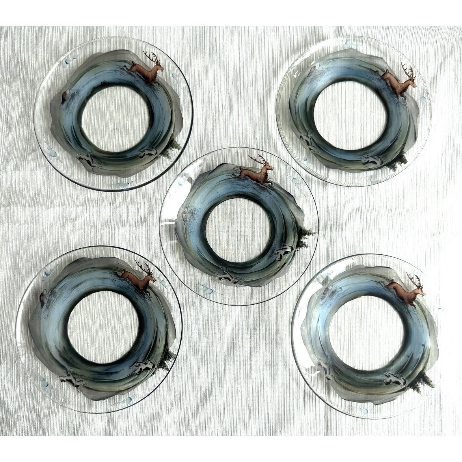moser デザートプレート 新品未使用品 Moser Glass Plates - Etsy
