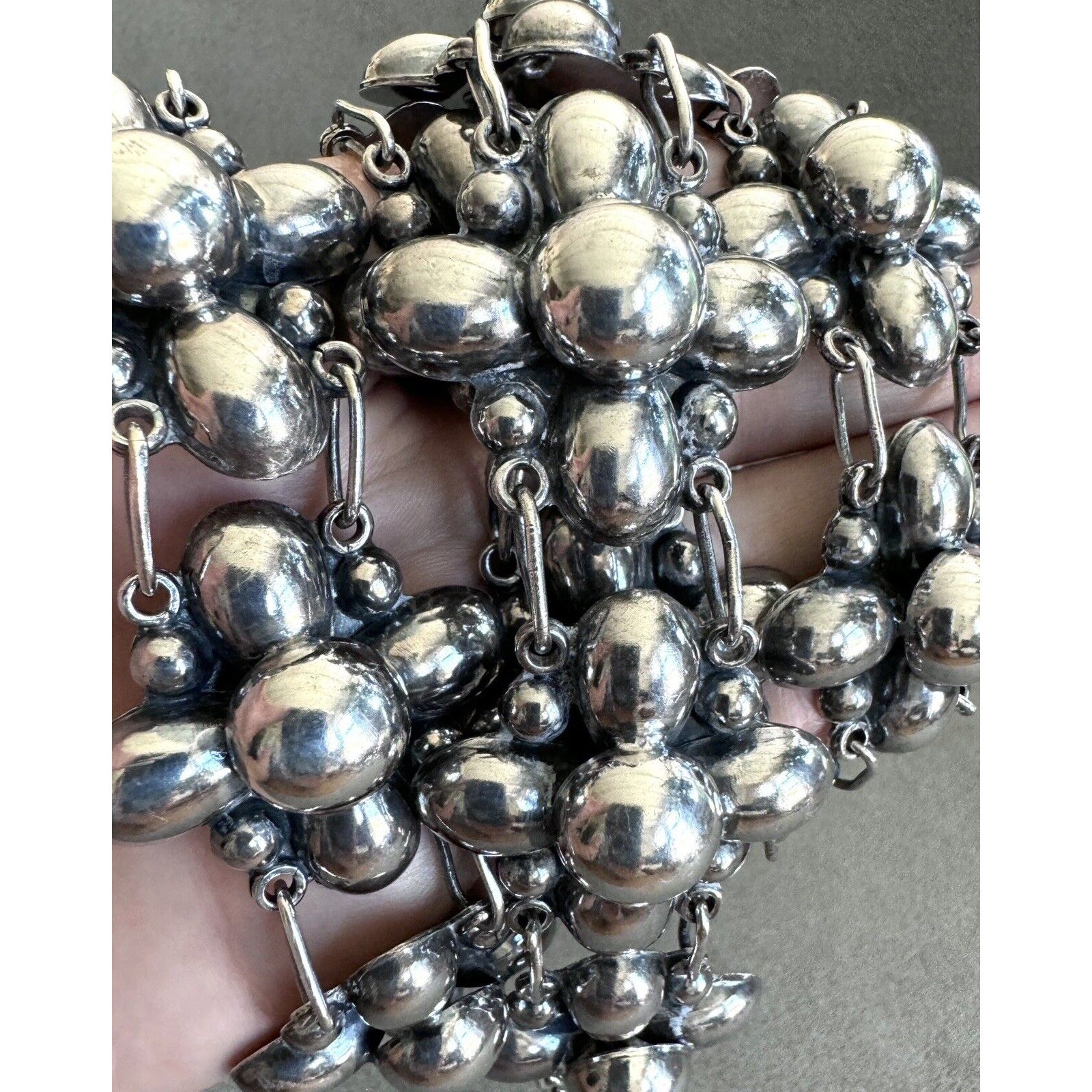Custom PAT AREIAS Artisan Sterling Silver Adjustable Link  display picture 3