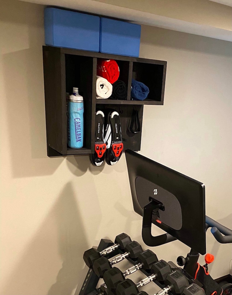 Peloton Home Gym Shoe Storage Shelf Etsy