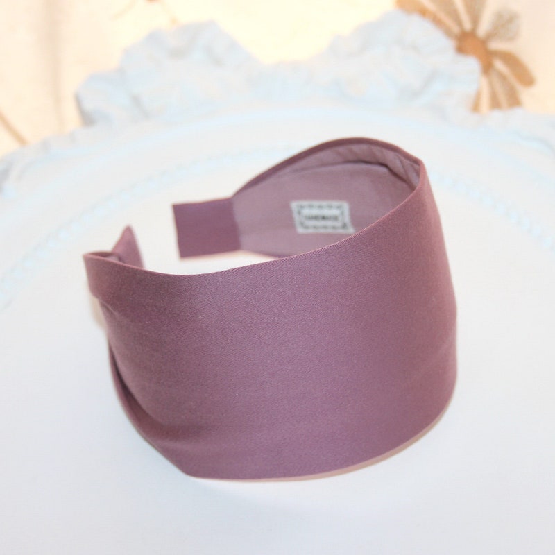 dusty pink headpiece