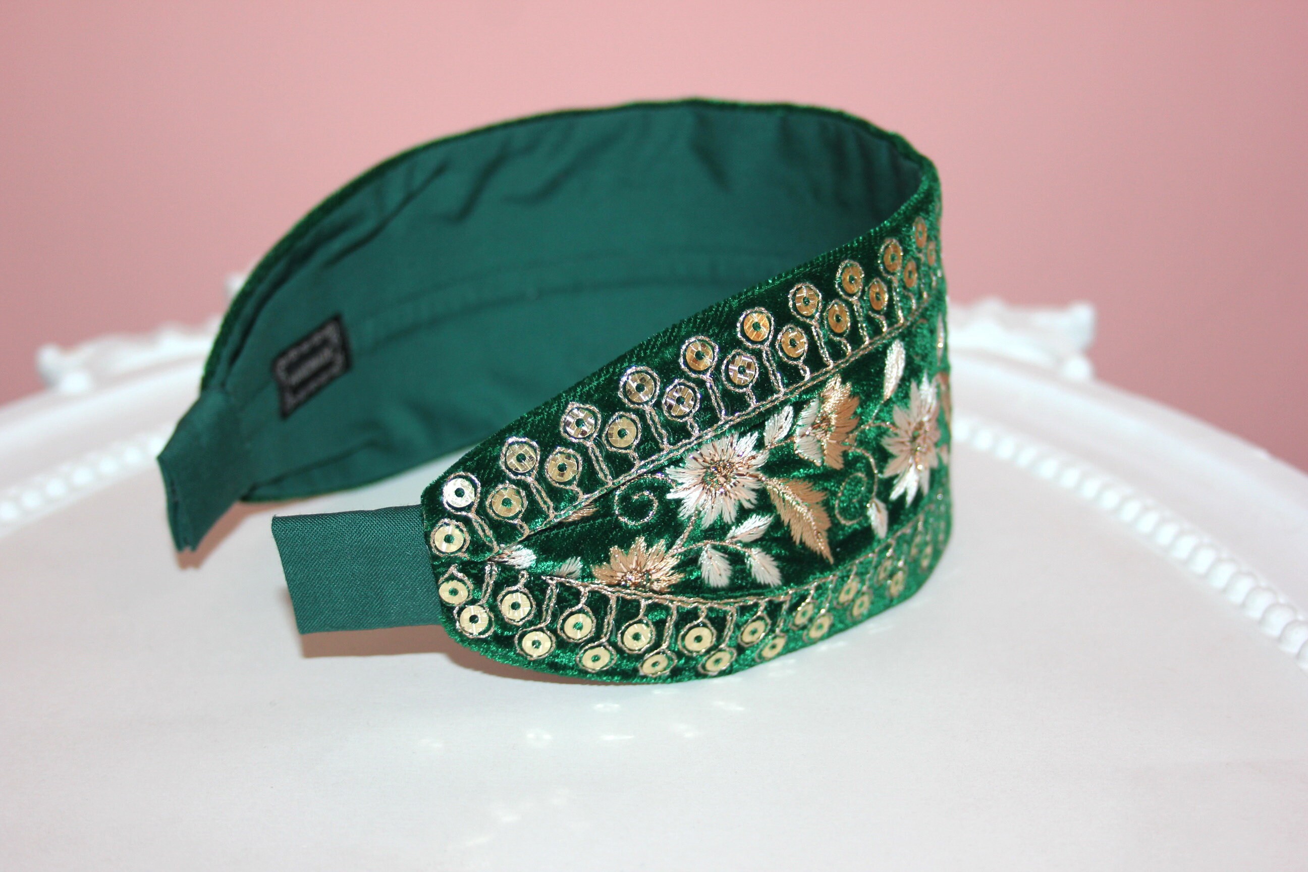 Fashion headbands for women embroidered 2.75 inch 7cm Etsy