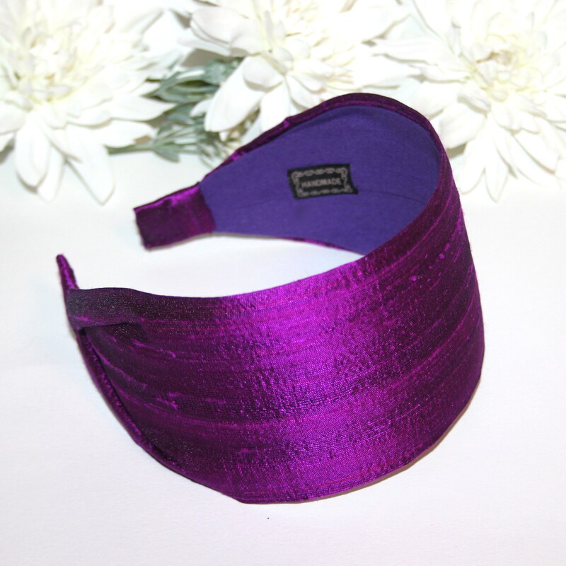SILK HIGH GAUGE HEAD BAND / OLIVE