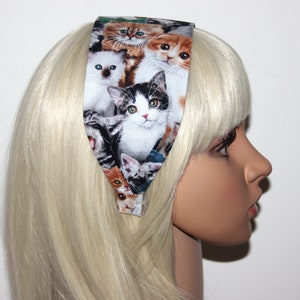 Cat Print Headband Etsy Canada