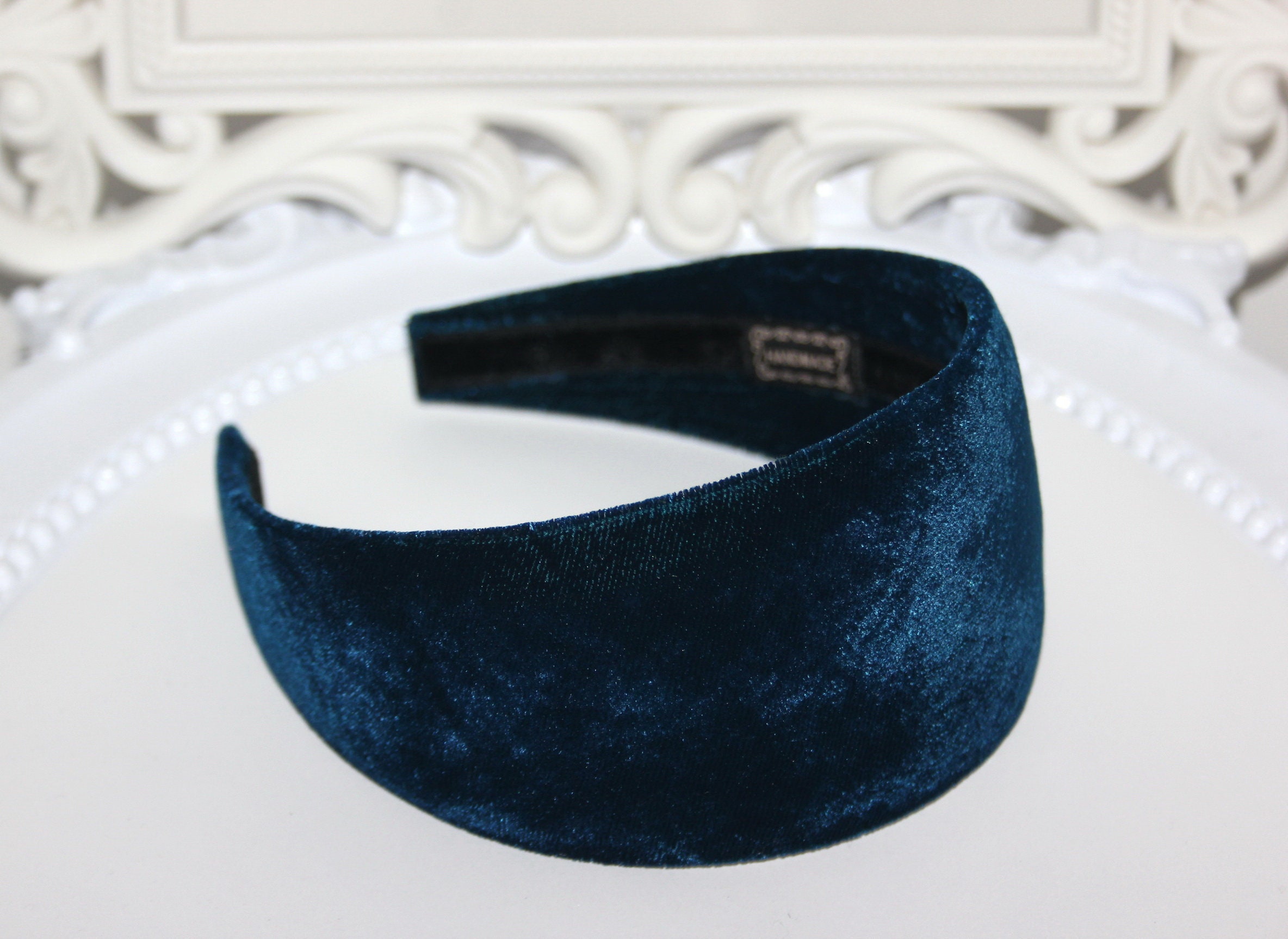 ヘアアクセサリー TATIANA Classic Quilted Velvet Ribbon Hairband HB0104 Japanese Style Ribbon Headband | metamorphose temps de fille