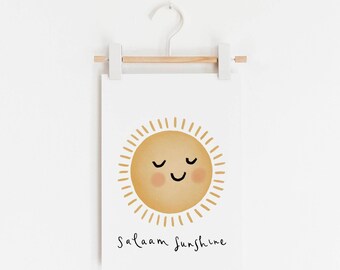 Salaam Sunshine | Unframed