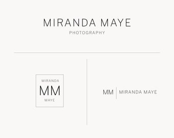 Premade Custom Photography Logo, SImple Logo, Boutique Logo, Photography Logo Design, Premade Logo Design, Custom Logo