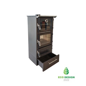 Milonga Box  Wood Stove, Cooker Stove, Oven Stove, Camping Stove, Cooking Heater, Iron Fireplace Stove, Fire Pit, Wood Iron Burning Stove