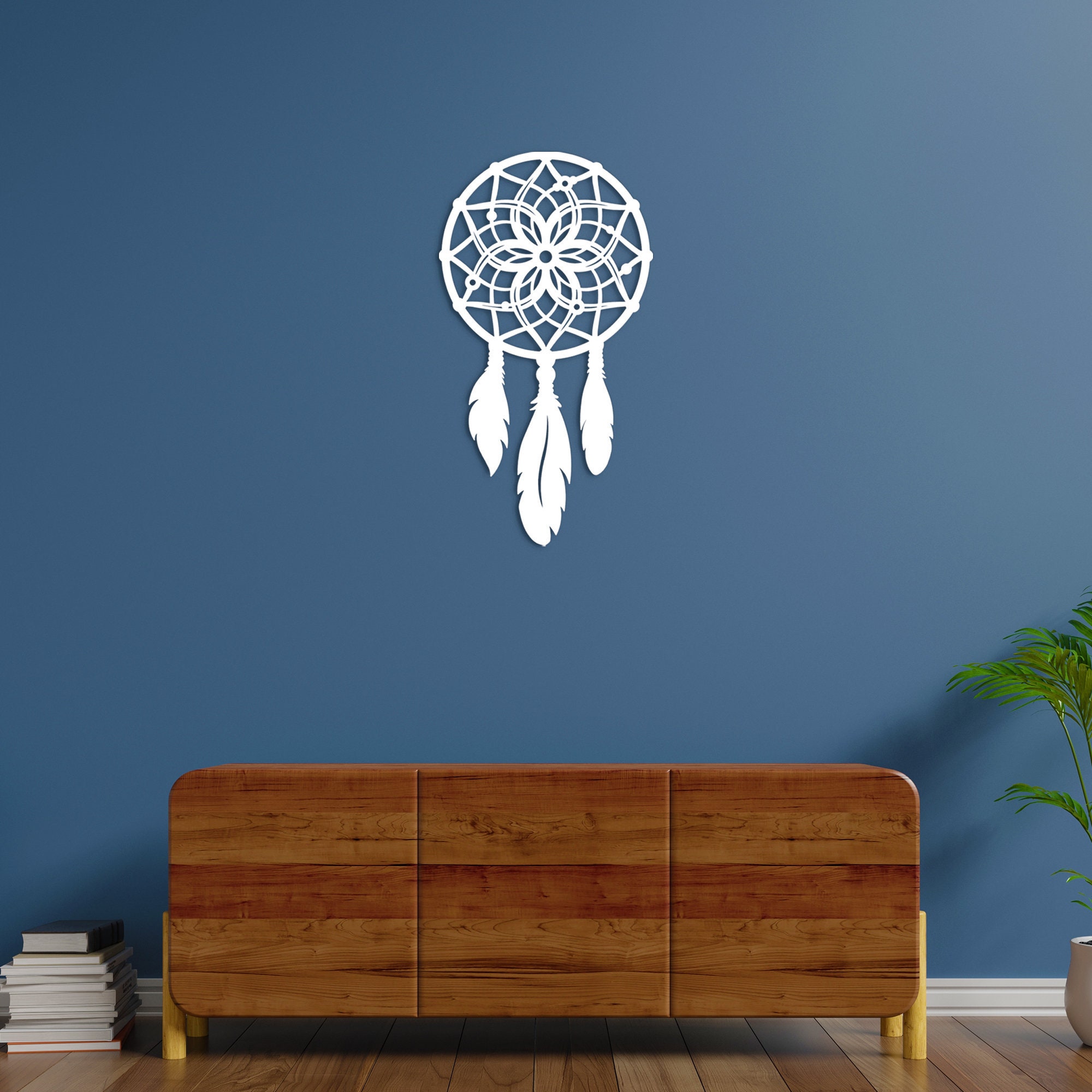 Dream Catcher Metal Wall Art Wall Decor Large Wall Art | Etsy