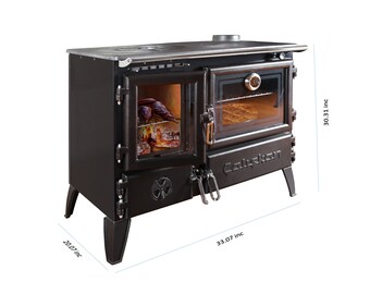 Samba Wood Stove for Cooking Baking and Heating Cast Iron - Etsy