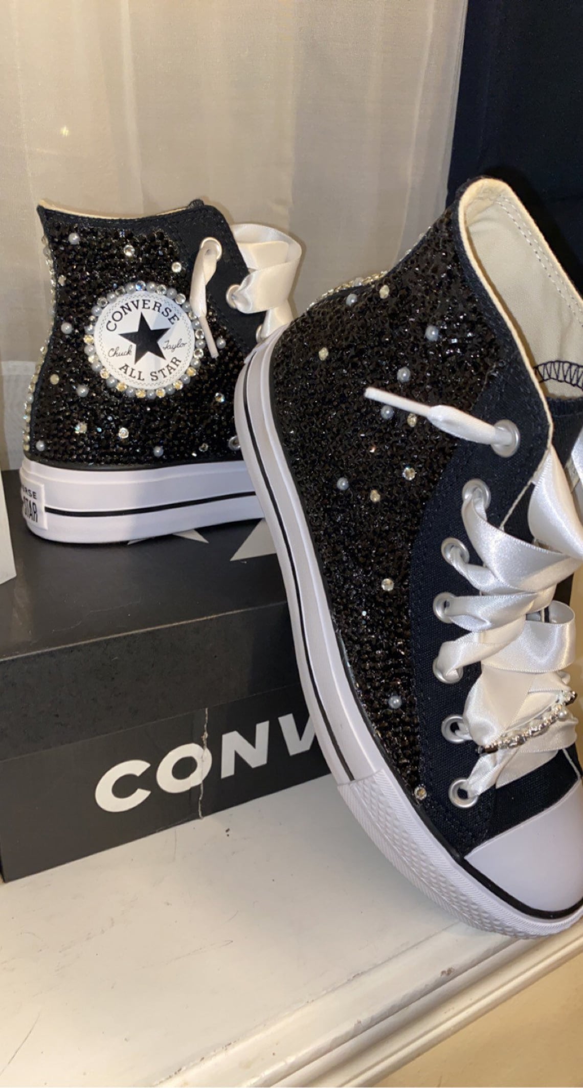 bling slip on sneakers