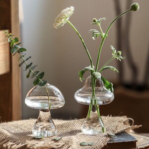 Creative Woven Glass Flower Vase Hydroponic Plants Planter Terrarium Decor 