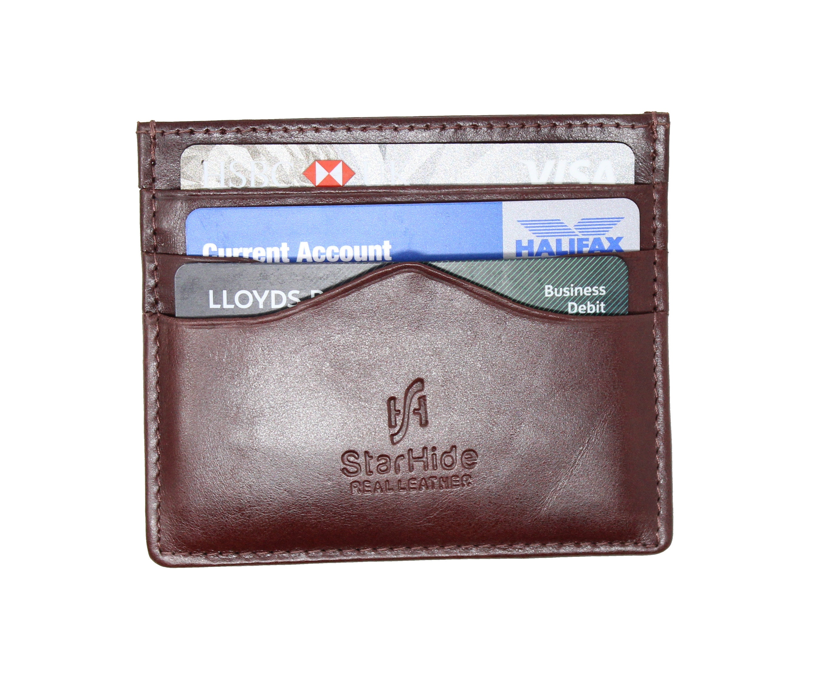 Porta Carte Con Clip SECRID Linea Original In Pelle Navy Con RFID A - Foto 4