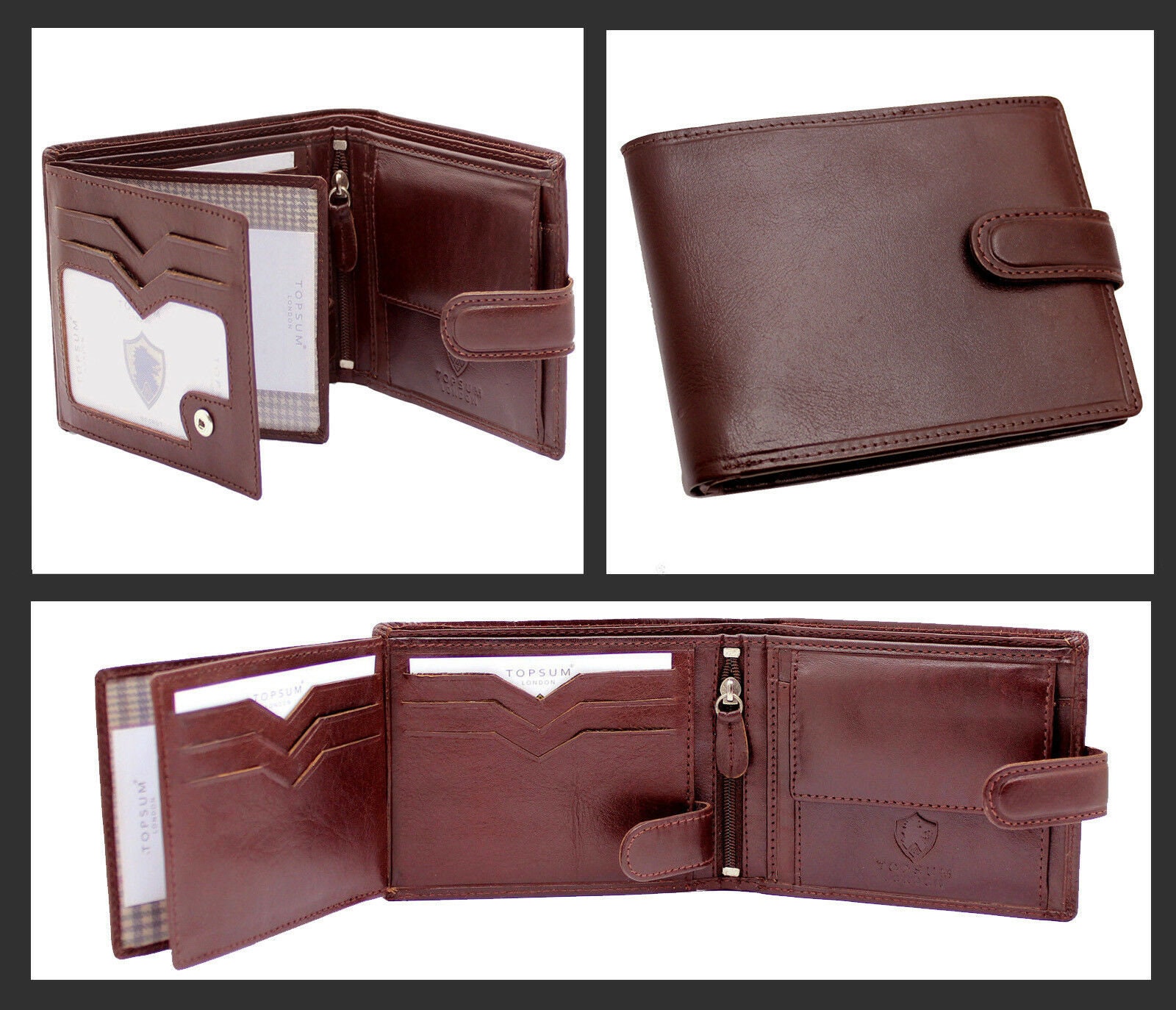Premium Garçons Hommes présente Sport Trifold Sac à main ID Note Portefeuille avec chaîne Premium Garçons Hommes présente Sport Trifold Sac à main ID Note Portefeuille avec chaîne