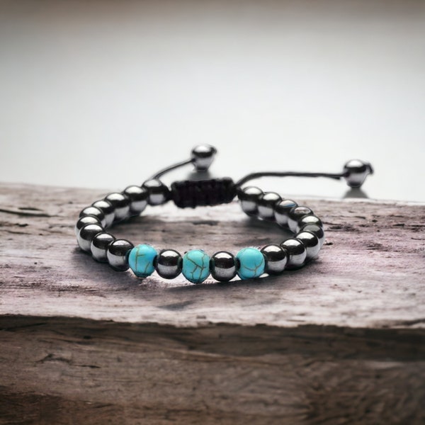 Healing Energy Beads Bracelets Tiger Store Magnetic Hematite Beads Bracelet