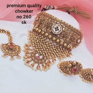 Women Premium quality bass choker set, Rajwadi set, Rajasthani choker for  by Saundaryam fashions