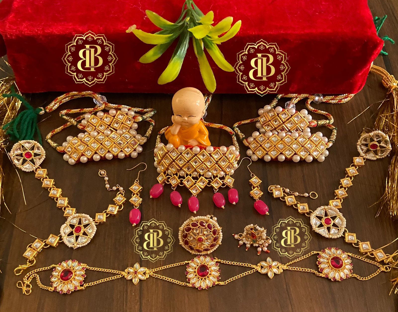 rajputi jewellery set