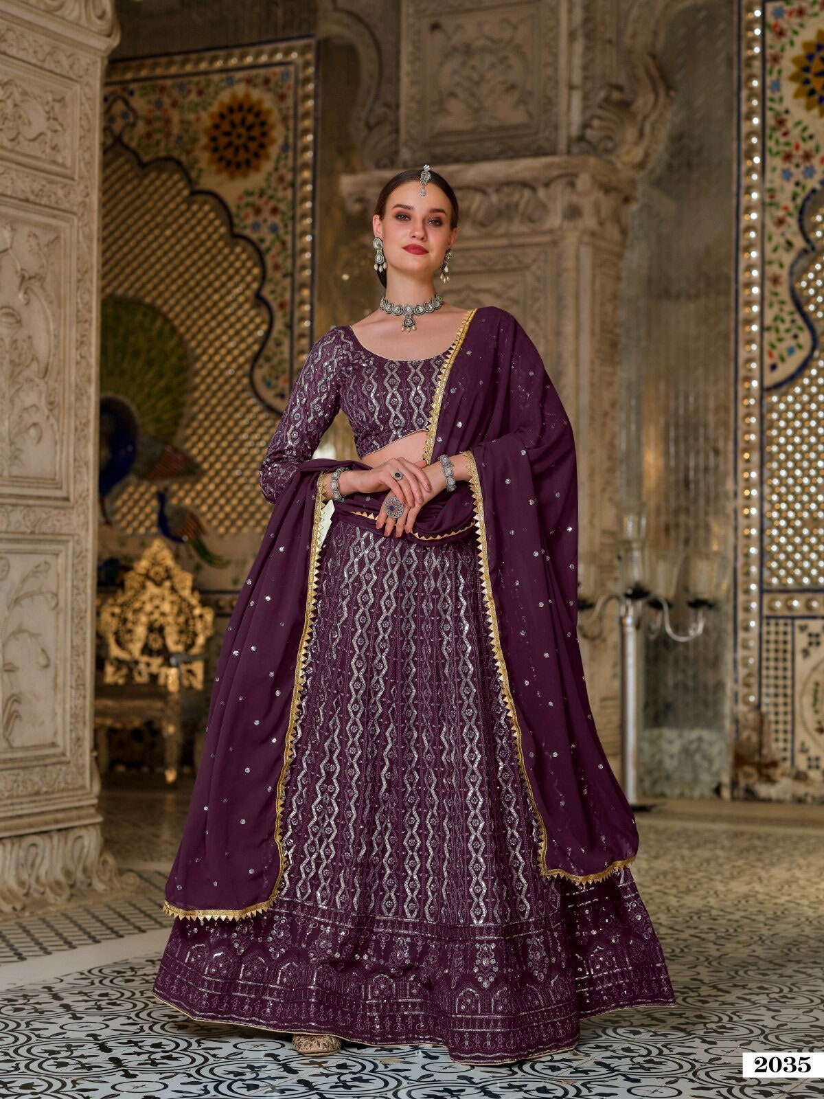punjabi ghagra suit