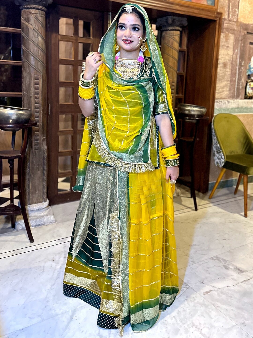Online Rajputi Poshaks, Dress, Suits, Chiffon Sarees - Latest – YUVTI by  Bhupendra Singh