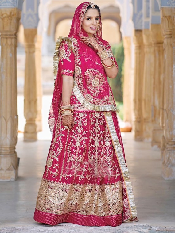 50+ Pink Bridal Lehengas for Your Wedding Outfit Inspiration