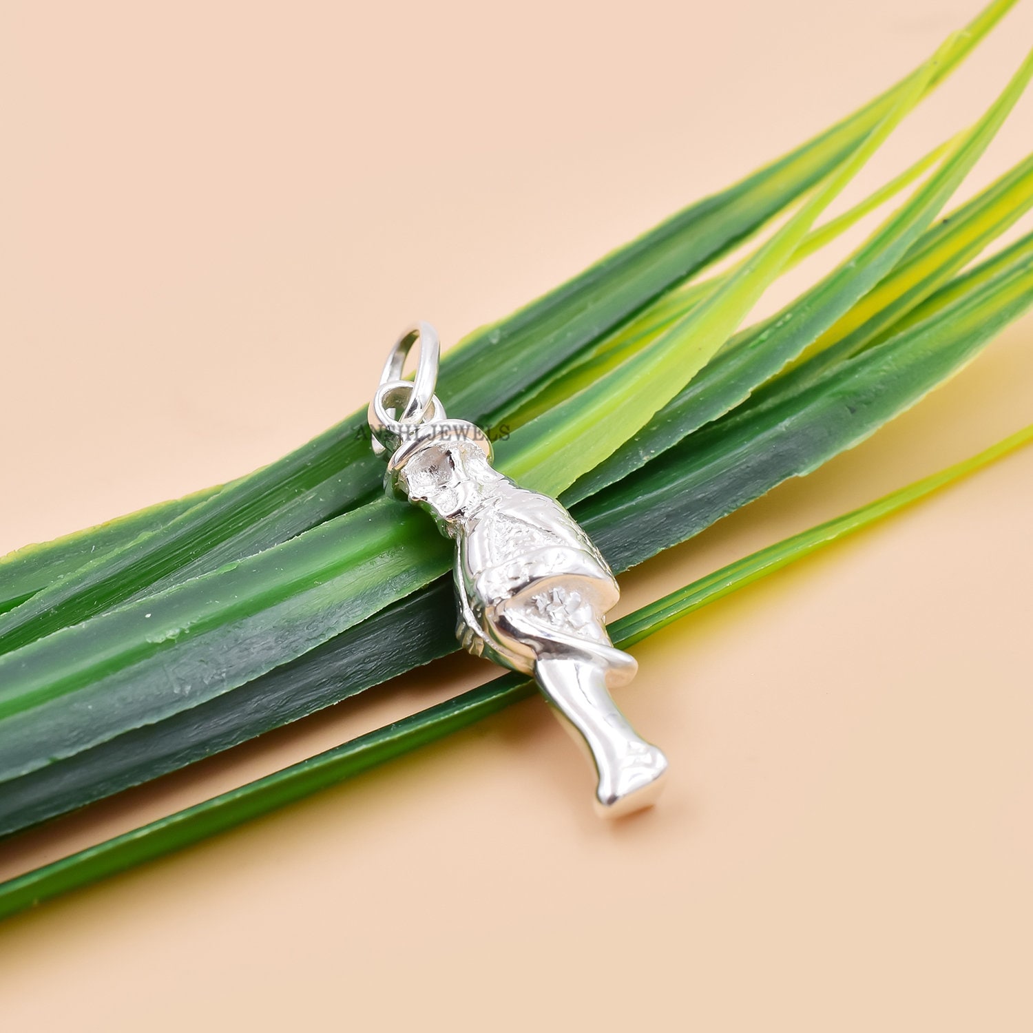 Charm Pendentif Porte-bonheur "le Bossu" En Or Jaune 18K 750 - 1,2 Grammes - Neuf Avec étiquettes