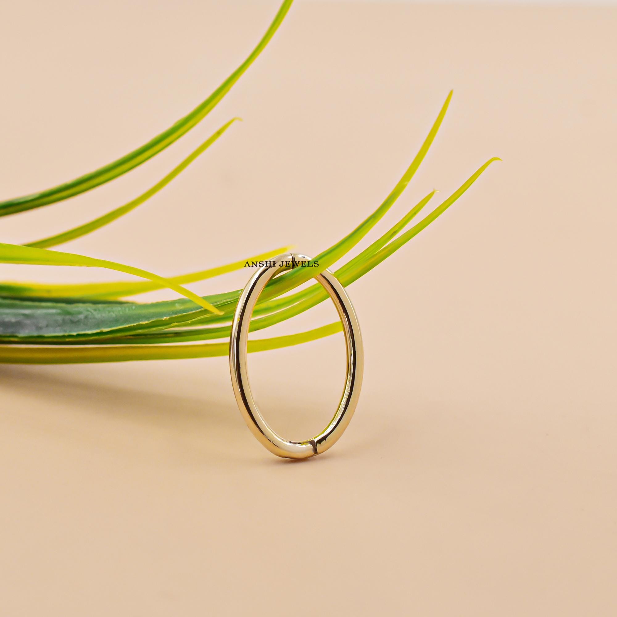 Serrure de rehausseur ovale plaquée or jaune 14 carats, fermoir à breloques avec fermoir réhausseur, bijoux de serrure