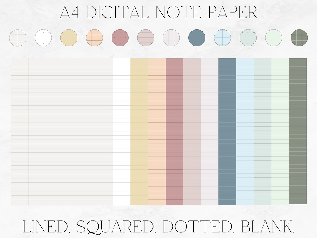 Digital Note Paper For Goodnotes Onenote Notability PDF Printable digital-note-paper-for-goodnotes-onenote-notability-pdf-printable