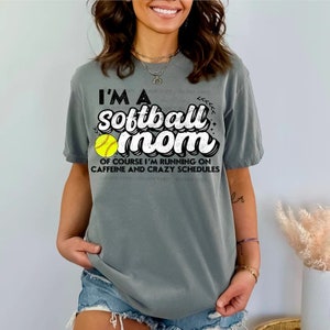 Softball Mom DTF Print, Softball print, Ballpark dtf Transfer, Ready To Press dtf Transfer, Softball Life DTF Print, Ballpark, Caffeine