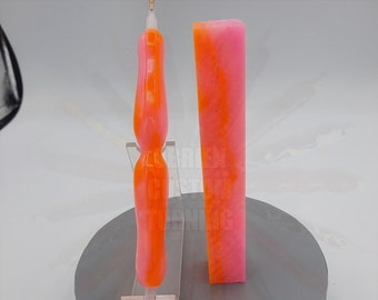 Diamond Painting Pen - Glowing Neon - Handmade Custom orange handcrafted  lathe acrylic