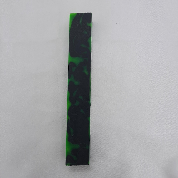 Diamond Painting Pen - Toxic Sludge - Handmade Custom handcrafted  lathe green black