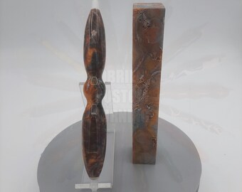 Diamond Painting Pen - Molten Metal - handmade custom gold, silver, bronze handcrafted lathe acrylic