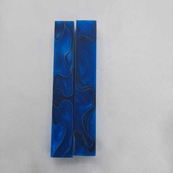 Diamond Painting Pen - Persian Blue - Handmade Custom handcrafted lathe acrylic
