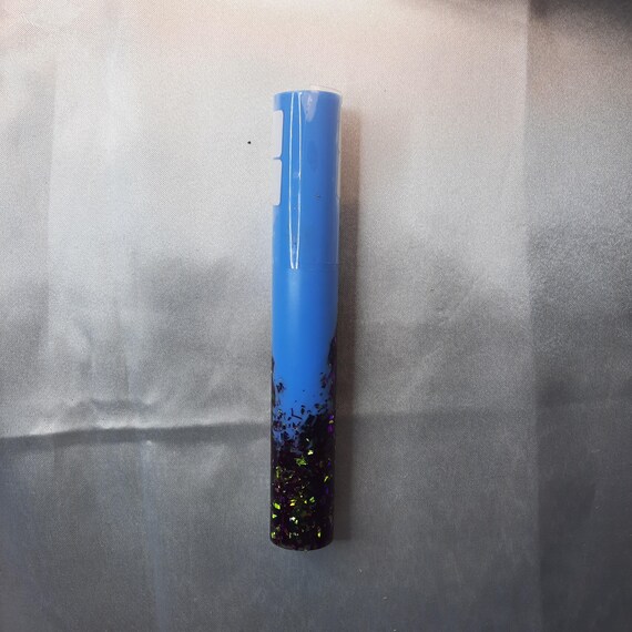 Diamond Painting Pen  - Solid Mutations Baby Blue / Mermaid Glitter - Handmade Custom handcrafted  lathe red sparkle shiny