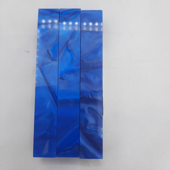 Diamond Painting Pen - cobalt - Handmade Custom handcrafted lathe blue