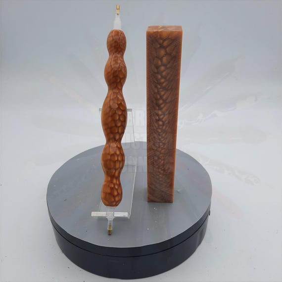 Diamond Painting Pen  - Juma Gilded Scales - handcrafted custom hand turn lathe acrylic Gold Dragon