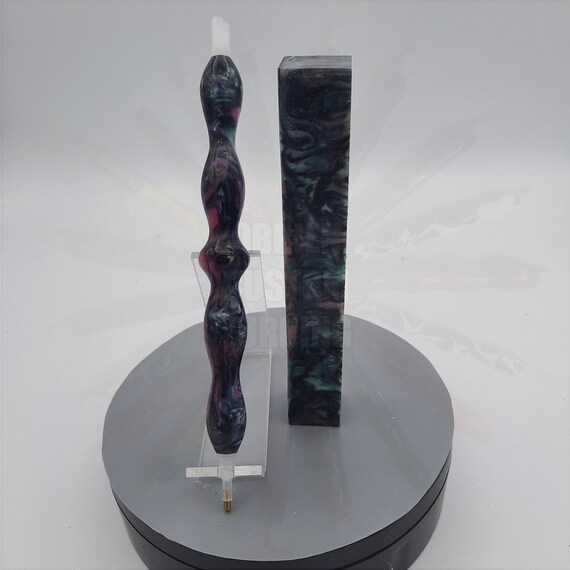 Diamond Painting Pen - Clairvoyant Lava Explosion - Handmade Custom handcrafted lathe acrylic