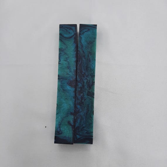 Diamond Painting Pen - Poltergeist Alumilite Glow - Custom handmade handcrafted lathe acrylic black green glow