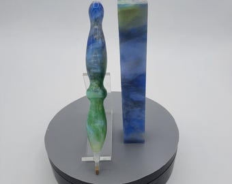 Diamond Painting Pen - Dakotathon Event Exclusive - handmade custom handcrafted lathe acrylic