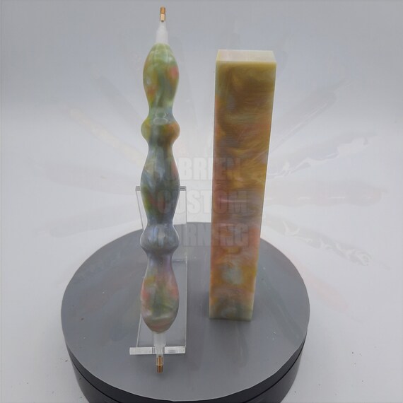 Diamond Painting Pen - Opal Pearl - Handmade Custom handcrafted lathe acrylic