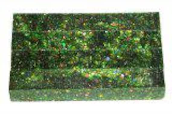 Diamond Painting Pen - Summer Break Glitter limited edition - Handmade Custom Green handcrafted lathe acrylic