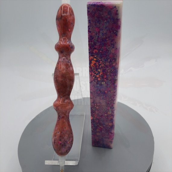 Diamond Painting Pen  - Sakura Blossom Glitter limited edition - Handmade Custom pink handcrafted lathe acrylic