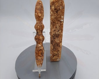 Diamond Painting Pen - Gold Leaf - Handmade Custom handcrafted  lathe acrylic