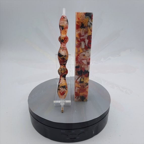 Diamond Painting Pen  - Terrapin Pride Coral Reef - Handmade Custom handcrafted ed lathe acrylic mosaic