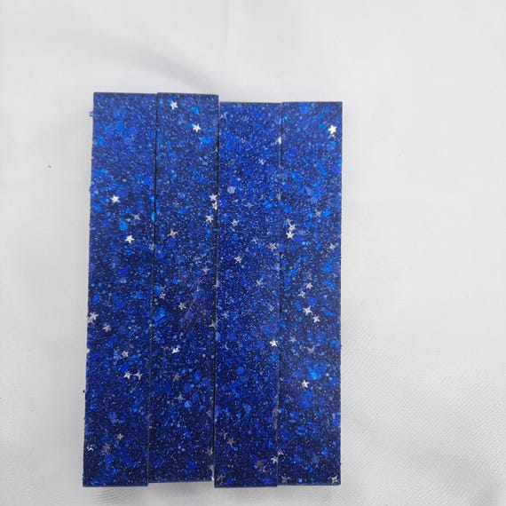 Diamond Painting Pen - Winter Constellation Winter Glitz Limited Edition - Handmade Custom handcrafted  lathe Blue Glitter