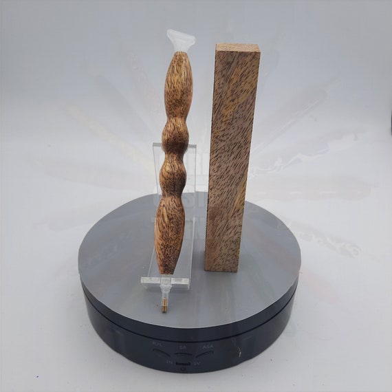 Diamond Painting Pen - Mango Wood - custom handmade handcrafted lathe wood nature tree