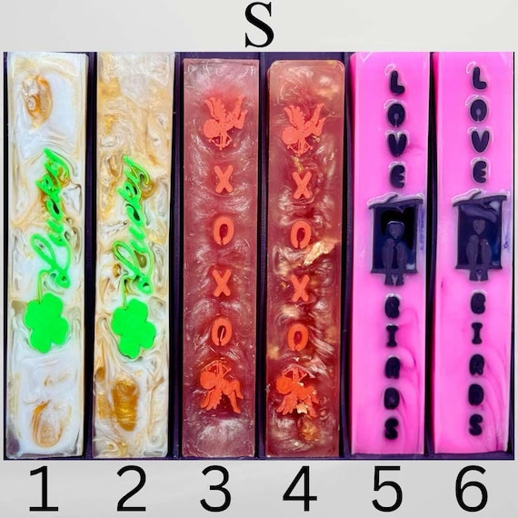 Diamond Painting Pen - Block S - handmade custom handcrafted lathe acrylic - Castaway Creations