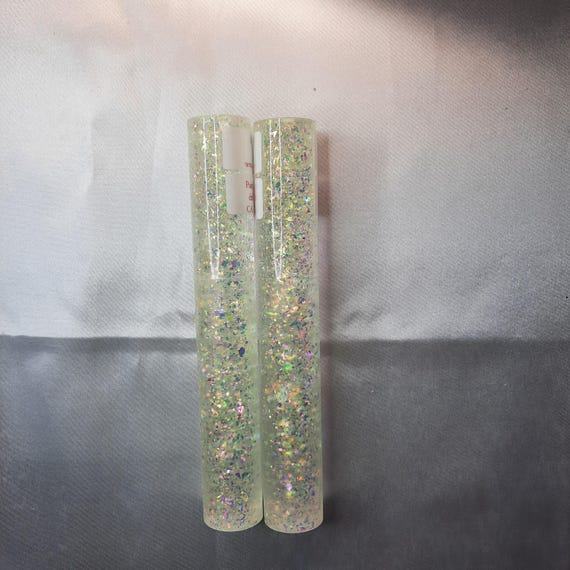 Diamond Painting Pen  - Sigma Aurora Glitter - handmade custom handcrafted lathe acrylic transparent clear sparkle