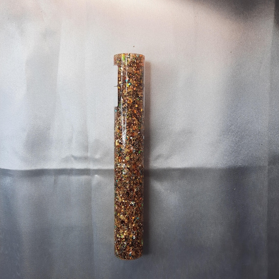 Diamond Painting Pen  - Golden Nugget Glitterati - Custom handmade handcrafted lathe acrylic gold sparkle shine
