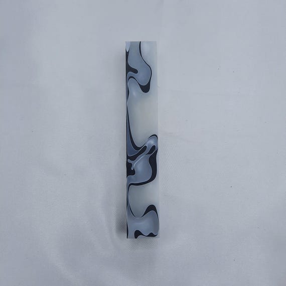 Diamond Painting Pen - dalmation - Handmade Custom handcrafted  lathe acrylic black white