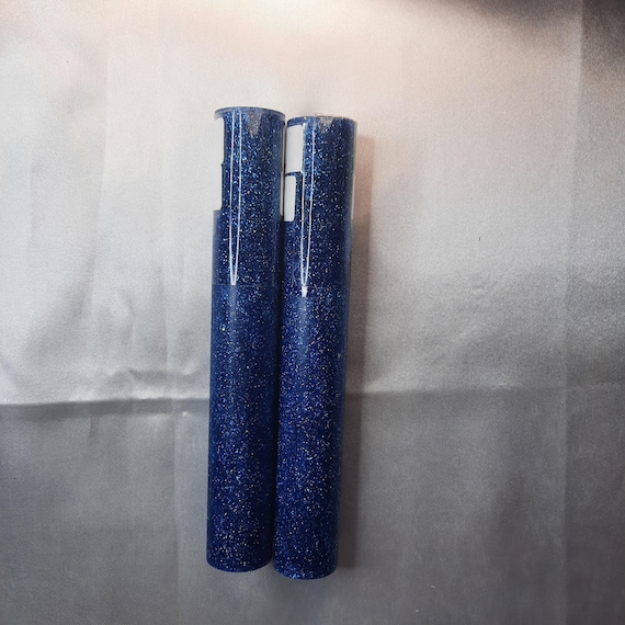 Diamond Painting Pen  - Poolside shimmer glitter - Handmade Custom blue handcrafted lathe acrylic shiny sparkle